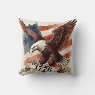 250ste Verjaardag Amerikaanse Adelaar 1776 Kussen