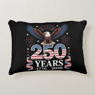 250ste verjaardag USA 1776 2026 Patriottische Adel Accent Kussen