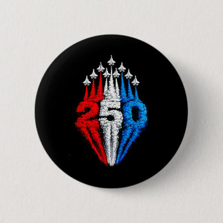 250ste verjaardag Usa patriottisch 250 jaar 4 juli Ronde Button 5,7 Cm