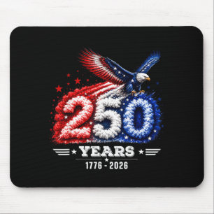 250ste verjaardag Usa patriottisch 250 jaar Muismat
