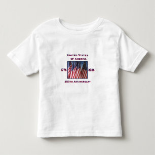 250ste verjaardag USA patriottisch Kinder Shirts