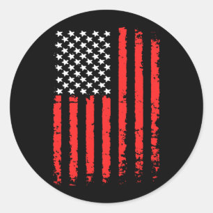 250ste verjaardag van Aamerica Usa-vlag Aamerican Ronde Sticker