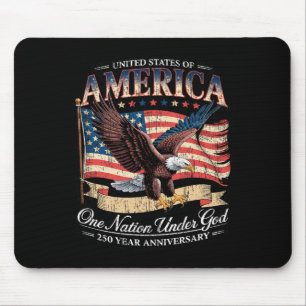 250ste verjaardag van Amerika, de VS-natie onder G Muismat