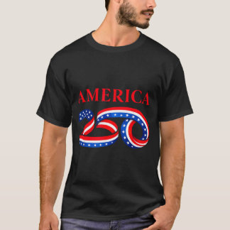 250ste verjaardag van de Onafhankelijkheidsdag van T-shirt
