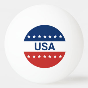 250ste verjaardag van de VS 1776 2026 Rood Wit Bla Pingpongballen