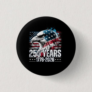 250ste verjaardag Verenigde Staten Verjaardag Lang Ronde Button 3,2 Cm