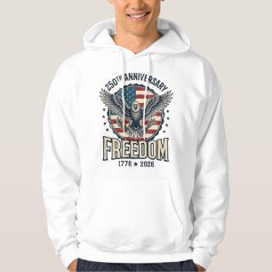 250ste Verjaardag Vrijheid Adelaar Patriottisch Vi Hoodie