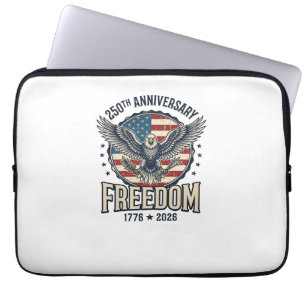 250ste Verjaardag Vrijheid Adelaar Patriottisch Vi Laptop Sleeve