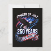 250ste verjaardag VS 1776-2026 Patriottische Ameri Kaart (Achterkant)