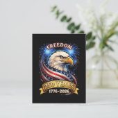 250ste verjaardag VS 1776-2026 Patriottische Ameri Kaart (Staand voorkant)