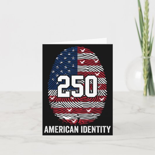 250ste verjaardag VS 1776-2026 Patriottische Ameri Kaart (Voorkant)