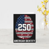 250ste verjaardag VS 1776-2026 Patriottische Ameri Kaart (Gele Bloem)