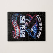 250ste verjaardag VS 1776-2026 Patriottische Ameri Legpuzzel (Horizontaal)