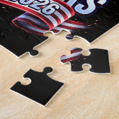 250ste verjaardag VS 1776-2026 Patriottische Ameri Legpuzzel (Zijkant)