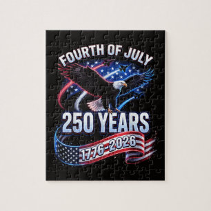 250ste verjaardag VS 1776-2026 Patriottische Ameri Legpuzzel