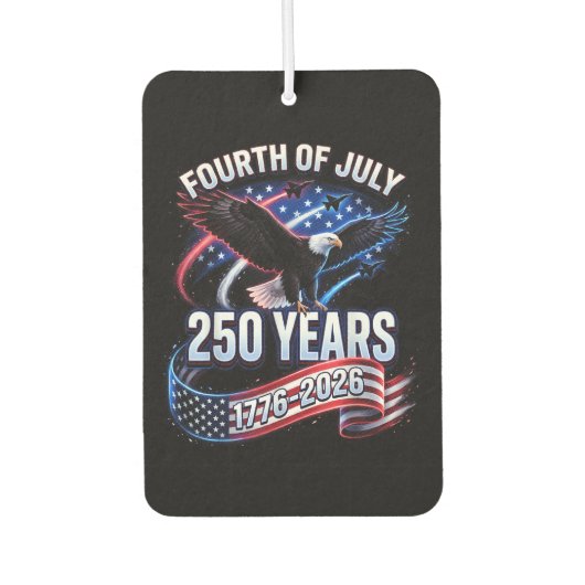 250ste verjaardag VS 1776-2026 Patriottische Ameri Luchtverfrisser (Voorkant)