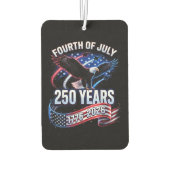 250ste verjaardag VS 1776-2026 Patriottische Ameri Luchtverfrisser (Achterkant)