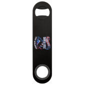 250ste verjaardag VS 1776-2026 Patriottische Ameri Speed Flessenopener (Voorkant)
