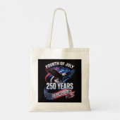 250ste verjaardag VS 1776-2026 Patriottische Ameri Tote Bag (Achterkant)