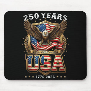 250ste verjaardag VS 250 jaar patriottisch Amerika Muismat