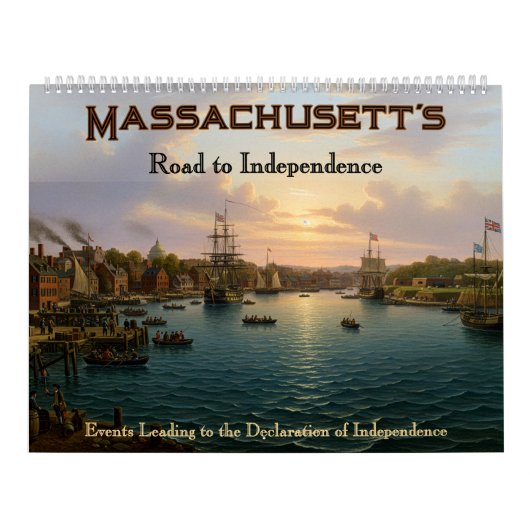 250th Anniversary -State of Massachusetts Calendar Kalender (Hoes)