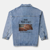 250th Fourth of July Celebration Denim Jacket (Achterkant)