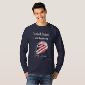 250th USA Anniversary T-Shirt (Devant entier)