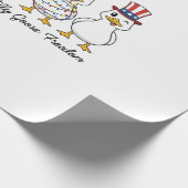 250th Years of Silly Goose Freedom Semiquincentenn Cadeaupapier (Hoek)