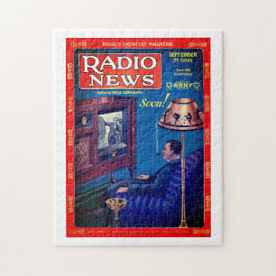 252 Stuk Puzzel van 1928 Radio Nieuws Hoesje