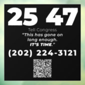 2547 RAAMSTICKER (Vel 3)