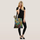 254 - Medusa's haar - Canvas tas (Op model)