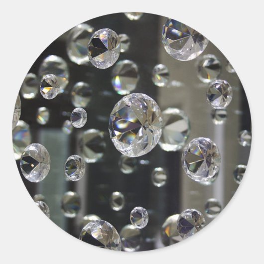 2554 Spiegel Ronde Sticker (Voorkant)