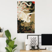 25. 老 白 図, 若 冲 Pine-tree & Phoenix, Jakuchu Poster (Thuiskantoor)