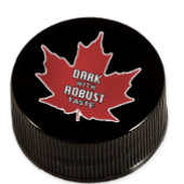 25 (3/4") Maple Leaf Grade Donker robuuste smaak Sticker