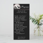 25 4x9 Huwelijksprogramma Jagers Maan Herten Buck  Programma (Staand voorkant)