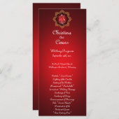 25 4x9 Huwelijksprogramma Lord Ganesha / Hindoe Re Programma (Voorkant / Achterkant)