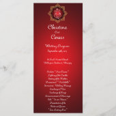 25 4x9 Huwelijksprogramma Lord Ganesha / Hindoe Re Programma (Voorkant)