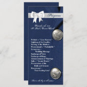 25 4x9 Huwelijksprogramma Luchtmacht Klasse A Unif Programma (Voorkant / Achterkant)