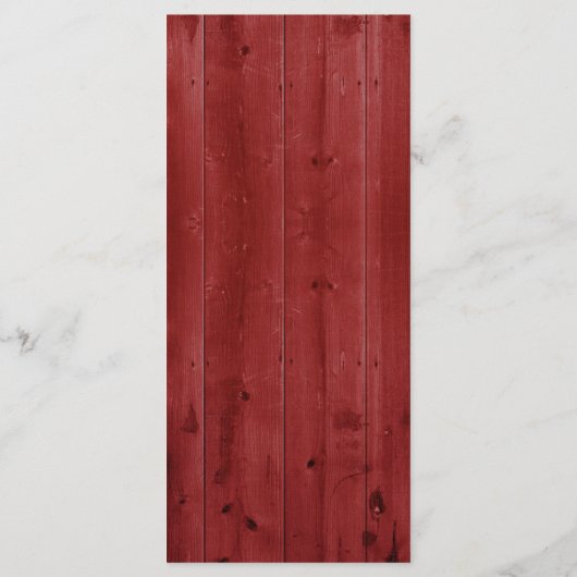 25 4x9 Huwelijksprogramma Mason Jar String Lights  Programma (Achterkant)