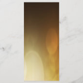 25 4x9 huwelijksprogramma Red Rose Bouquet Bridal Programma (Achterkant)