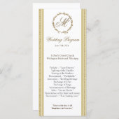 25 4x9 huwelijksprogramma Sandy Beach Programma (Voorkant / Achterkant)