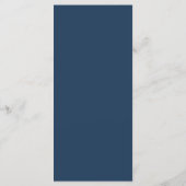 25 4x9 huwelijksprogramma White Dove Red Blue BG R Programma (Achterkant)