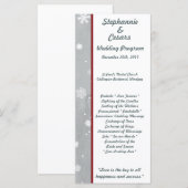 25 4x9 huwelijksprogramma White Tree Programma (Voorkant / Achterkant)