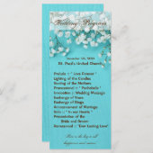 25 4x9 Programme de mariage Bébés Respiration Prin (Devant / Derrière)