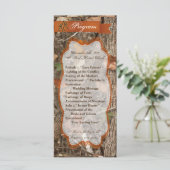 25 4x9 Programme de mariage Chasse Couple Deer Doe (Debout devant)