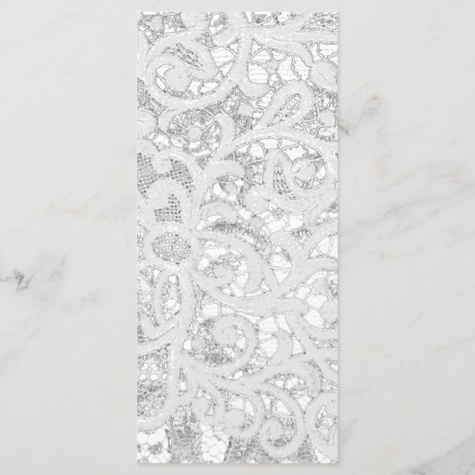 25 4x9 Programme de mariage Chaussures à cheval su (Dos)