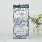 25 4x9 Programme de mariage Glace brisée hiver (Debout devant)