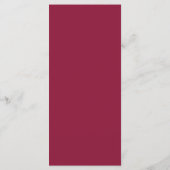 25 4x9 Programme de mariage Inséparables Pink Stri (Dos)
