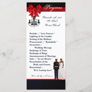 25 4x9 Programme de mariage Marine Africaine Amer