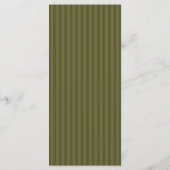 25 4x9 Programme de mariage Martini Olives Green S (Dos)